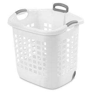 Basket Laundry Wheeled 1.75 Bushel