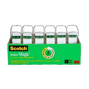 Tape Magic Scotch 6Pk