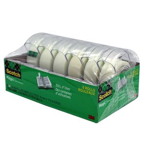 Tape Magic Scotch 6Pk