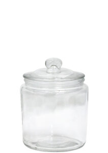 Jar with Glass Lid